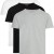 Tommy Hilfiger ανδρικό φανελάκι v-neck 3pack (μαύρο λευκό γκρι) UM0UM03137 0XS